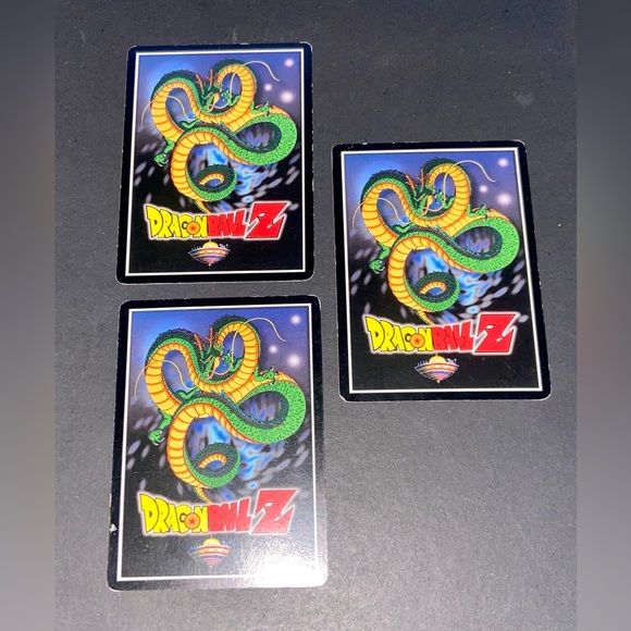 Dragonball Z TCG 2002 - Master Roshi Holographic Cards 1-3 - Picture 5 of 5